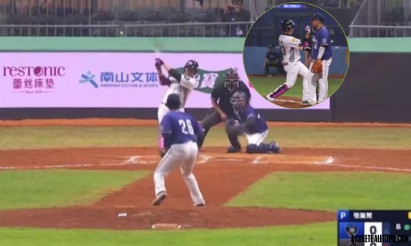 Basketball top5 - 這就是台灣神全!林益全中國職棒首秀就開炸 振臂高呼+和中國隊友擊拳超燃