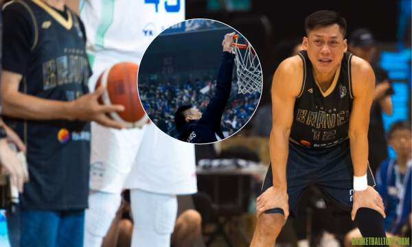 Basketball top5 - 不是只能扣299白館矮框！林志傑單手爆扣+退役賽飛扣305標準框 這是野獸的最後一扣...